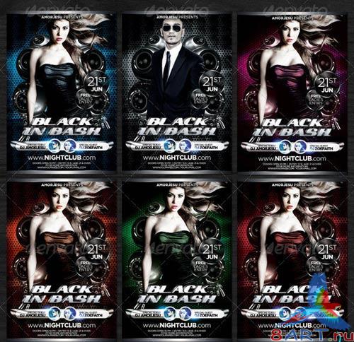 GraphicRiver Black In Bash Flyer Template