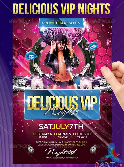 GraphicRiver Delicious VIP Nights