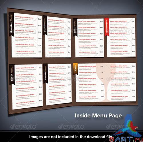 GraphicRiver Testaurante Menu Card