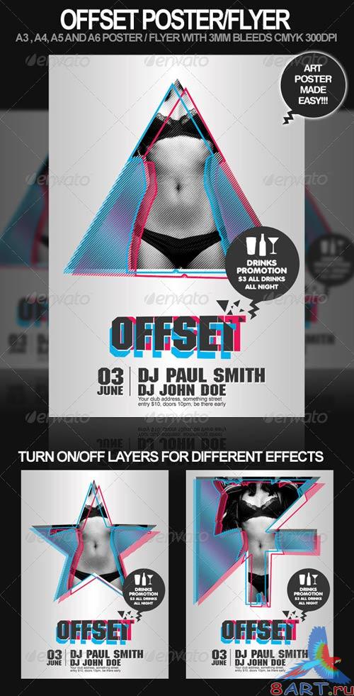 GraphicRiver Offset Poster and Flyer