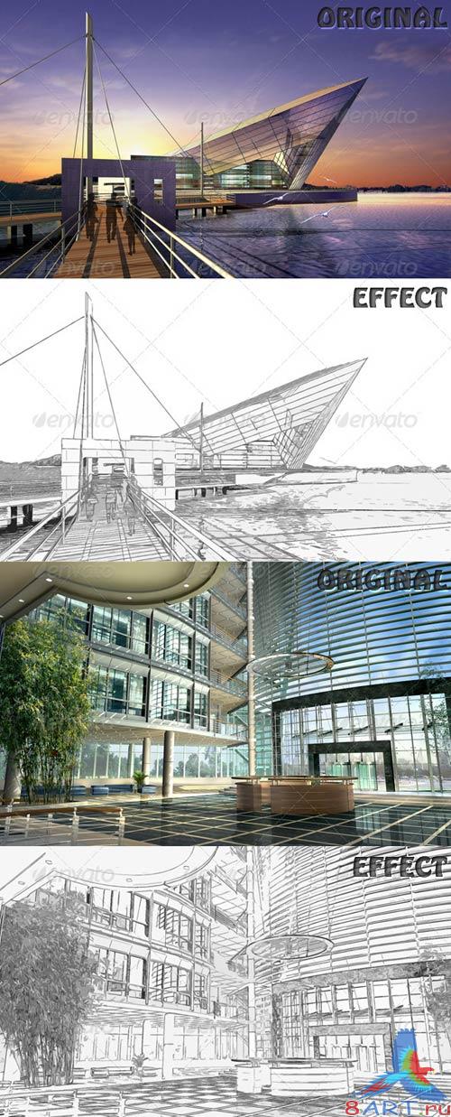 GraphicRiver Sketch Effect GraphicRiver Sketch Effect