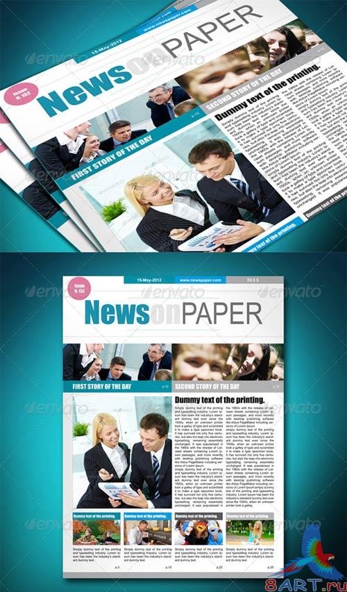 GraphicRiver Newspaper Template