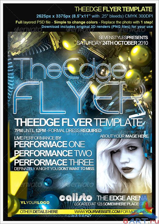 TheEdge Flyer/Poster Template - GraphicRiver TheEdge Flyer/Poster Template - GraphicRiver