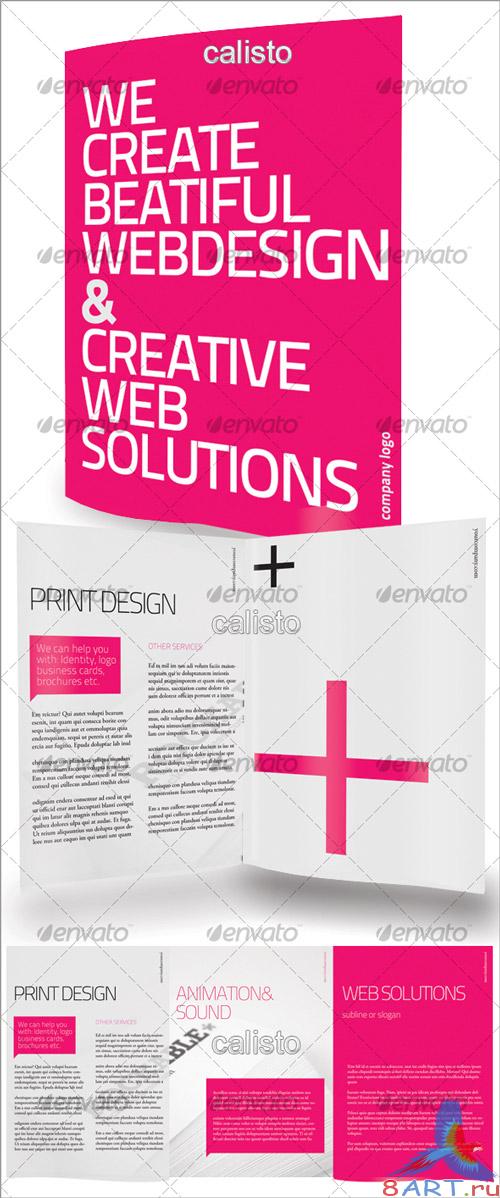  Clean Tri Fold Brochure - GraphicRiver