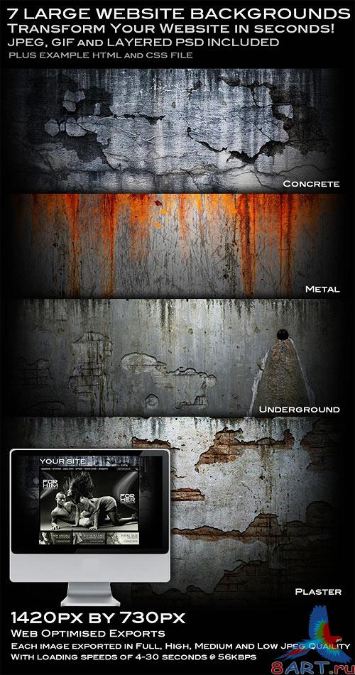 Website background templates