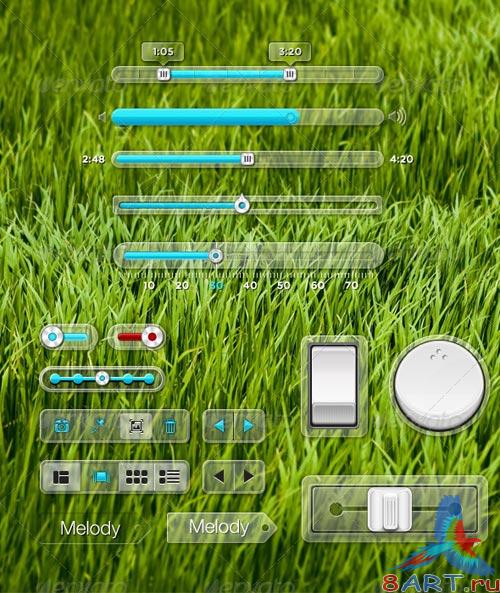 GraphicRiver Glass Web Ui Kit GraphicRiver Glass Web Ui Kit