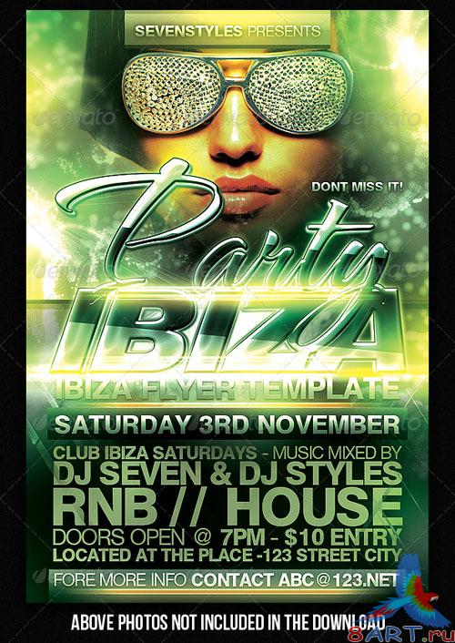 GraphicRiver - Ibiza Flyer Template