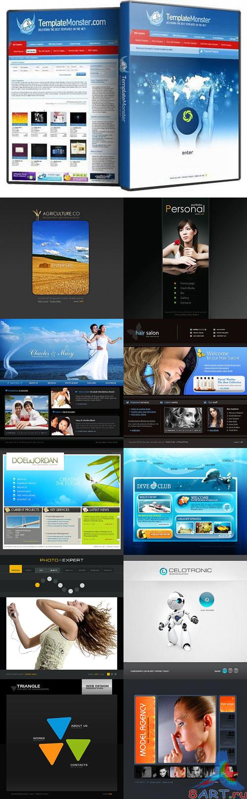 TemplateMonster Site Collection - Series 13000