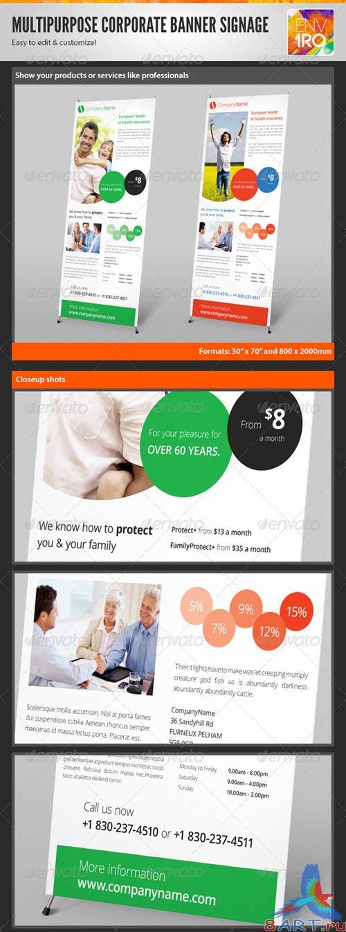 GraphicRiver Multipurpose Corporate Banner Signage, Outdoor Ad GraphicRiver Multipurpose Corporate Banner Signage, Outdoor Ad