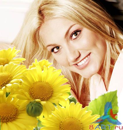 Photoframe - Yellow Flowers - ������ �����(����� � ����� ���������� ��� 8 ����� )