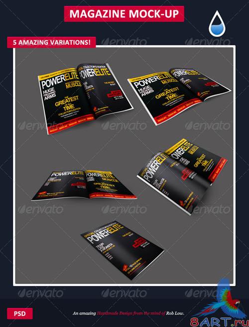 GraphicRiver Magazine Mock-Up's 1