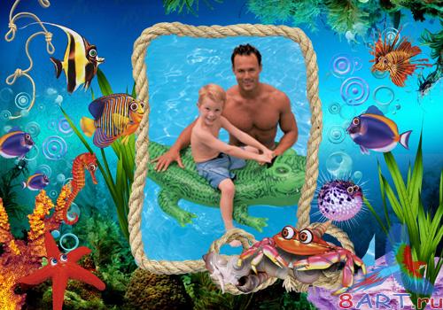 PSD frame - Underwater