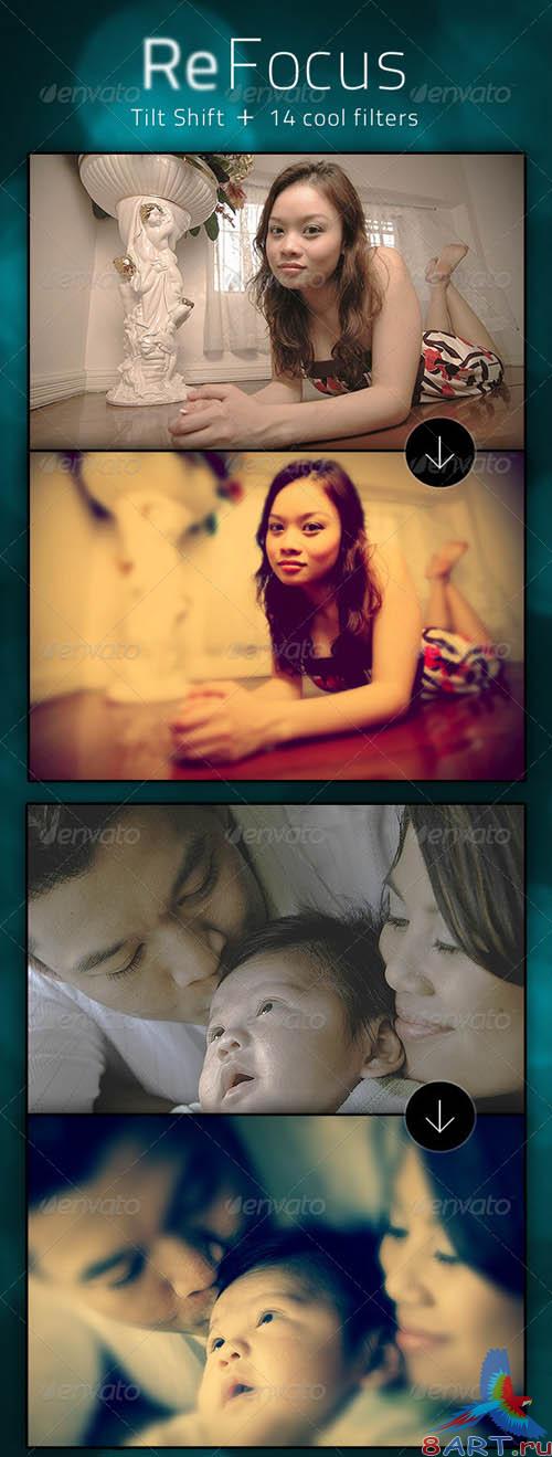 GraphicRiver ReFocus - Tilt Shift + 14 Photo Filters