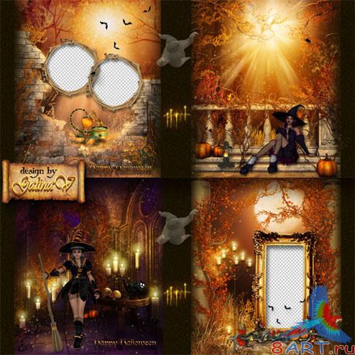 Готический фотоальбом - подходящий Хэллоуин Готический фотоальбом - благоприятный Хэллоуин