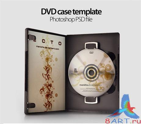 PSD-шаблон DVD Plastic Case 2 PSD-шаблон DVD Plastic Case 2