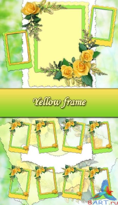 Yellow frame
