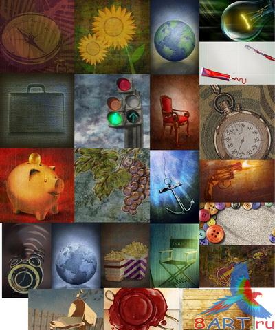 PSD Layered Pictures - Objects