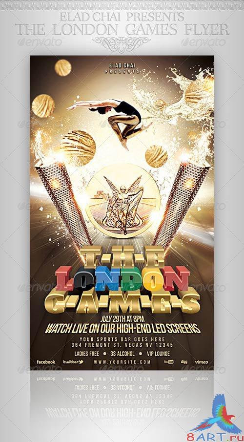 GraphicRiver The Athletics Games Sports Flyer