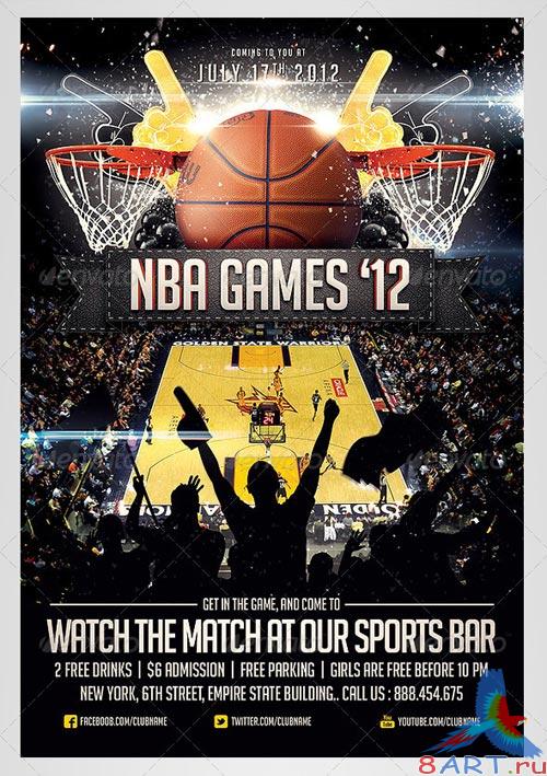 GraphicRiver BasketBall Sports Flyer Template GraphicRiver BasketBall Sports Flyer Template