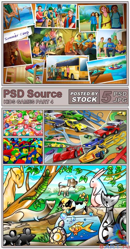 PSD Source - Kids Games 4