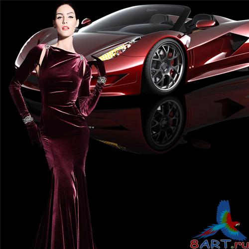 Шаблон женский Авто к любимой Шаблон женский Авто чтобы любимой