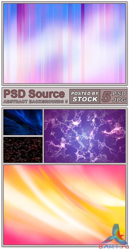 Layered PSD Files - Abstract backgrounds 5