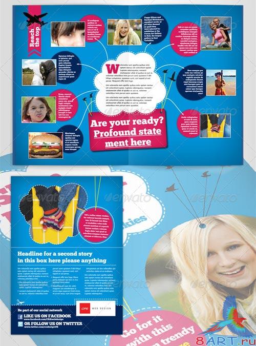 GraphicRiver Funky Brochure Template GraphicRiver Funky Brochure Template