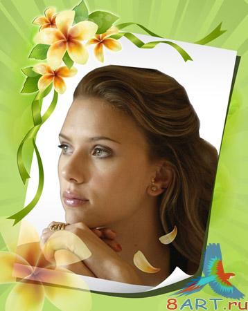 Photoframe-Green letter - Зеленое послание(Рамка к фото) Photoframe-Green letter - Зеленое послание(Рамка к фото)