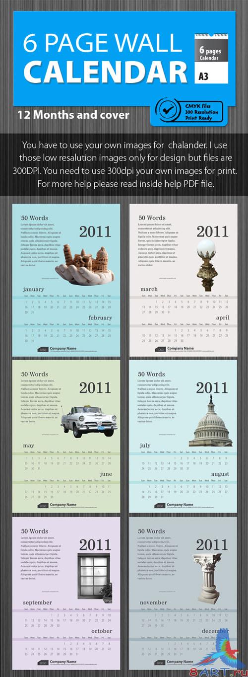 Wall Calendar 2011