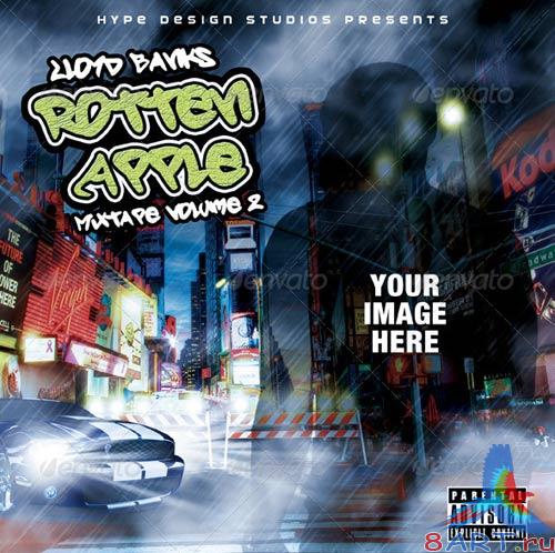 GraphicRiver Rotten Apple Mixtape or Flyer Template