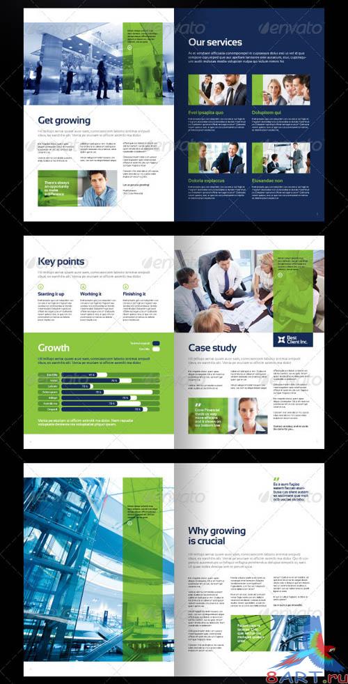 GraphicRiver 8 page Corporate Business Brochure
