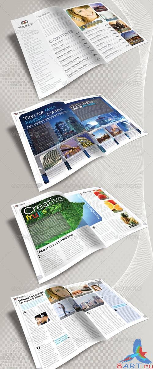 GraphicRiver 36 Page Magazine / Newsletter Template
