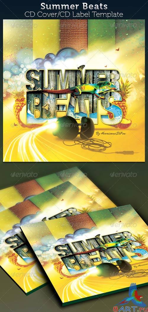 GraphicRiver Summer Beats CD Artwork Template