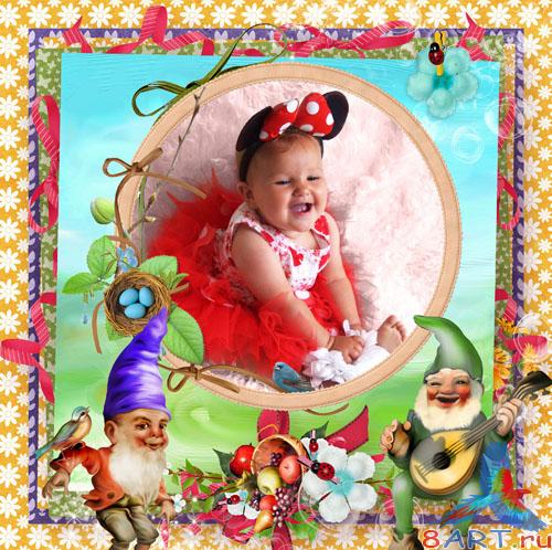 PSD Frame - Fairy tales