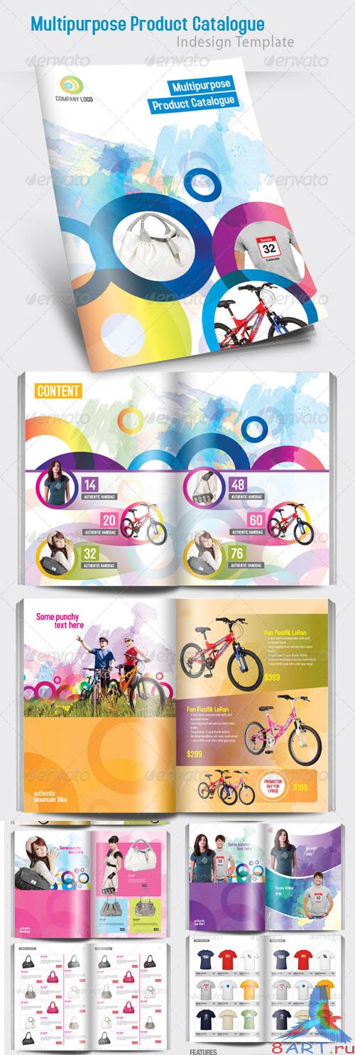 Multipurpose Product Catalogue Indesign Template - GraphicRiver