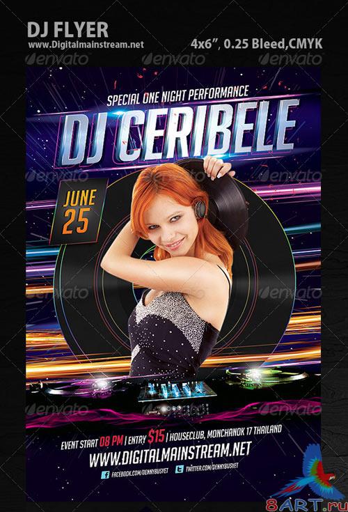 GraphicRiver Dj Flyer Template