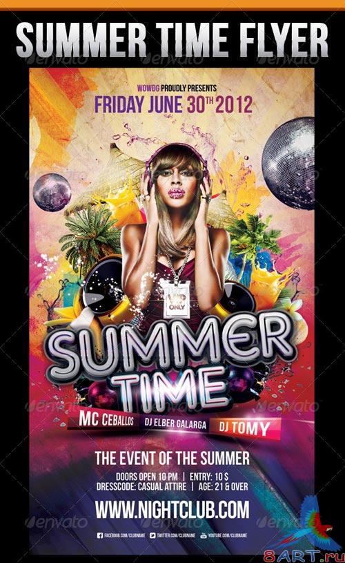 GraphicRiver Summer Time GraphicRiver Summer Time