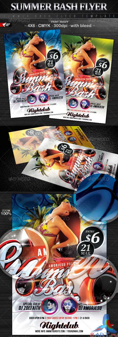 GraphicRiver Summer Bash Flyer Template
