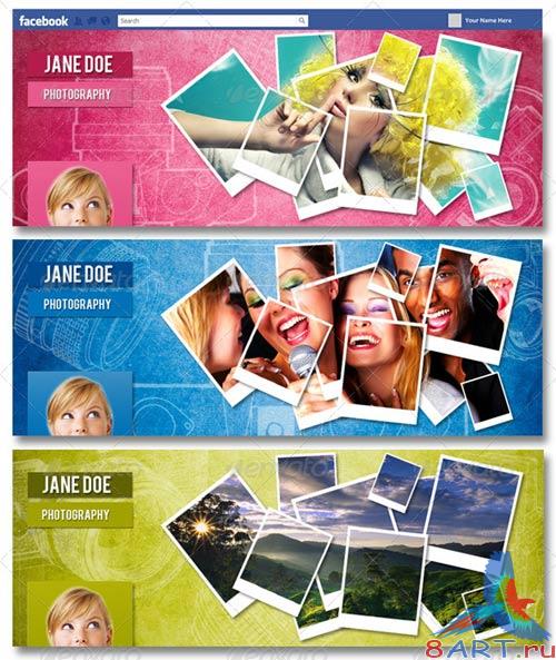 GraphicRiver Vibrant FB Timeline Cover - Volume 1