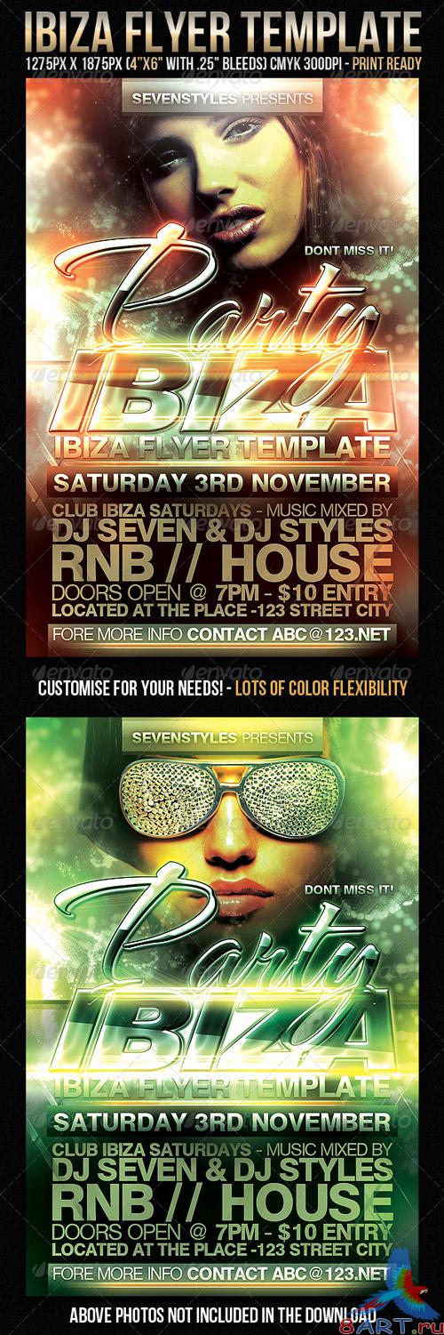 GraphicRiver - Ibiza Flyer Template