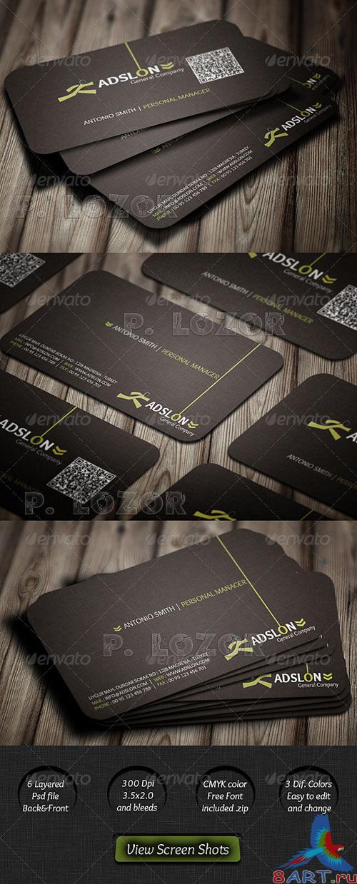 International Corporate Business Card