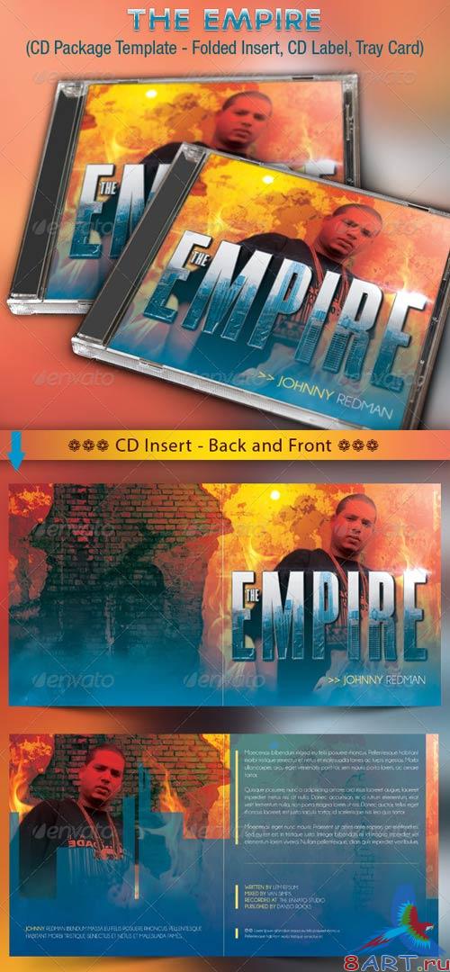 GraphicRiver The Empire CD Cover Artwork Template GraphicRiver The Empire CD Cover Artwork Template