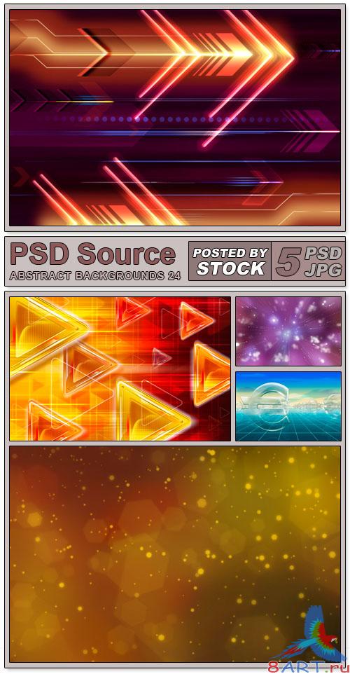 Layered PSD Files - Abstract backgrounds 24