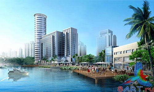 PSD-Sourse - Apartment by the River