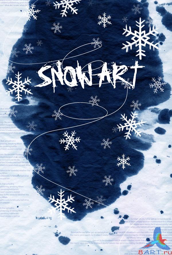 Snow Art -      Photoshop
