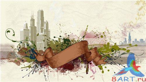PSD - Grunge Urban Theme