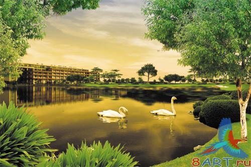 PSD - Beautiful Lake Template