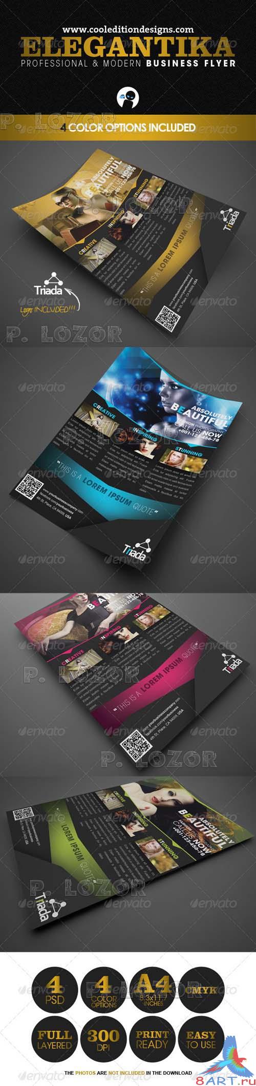 Elegantika - Professional & Modern Business Flyer