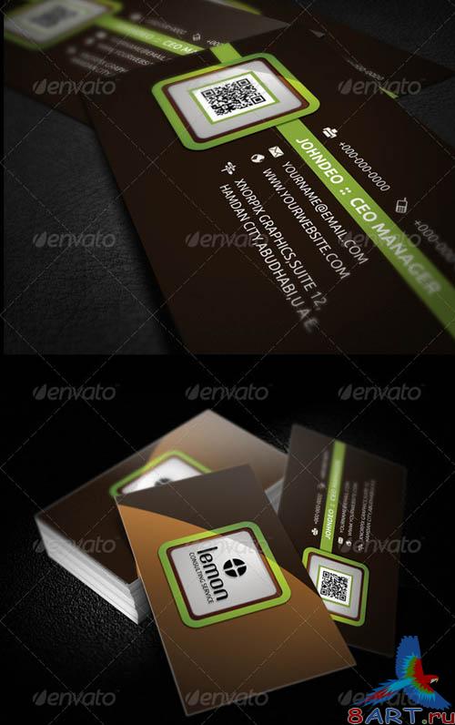 GraphicRiver Lemon Business Card