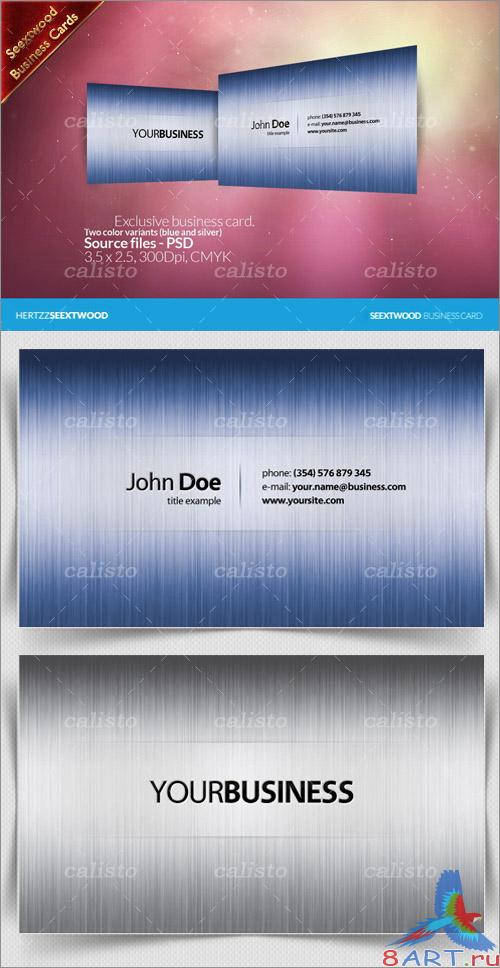 Seextwood Exclusive business card - GraphicRiver